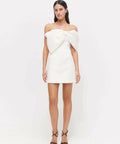 Rachel Gilbert Kace Mini Dress - 6 / White - Dresses