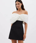 Rachel Gilbert Kace Mini Dress Black/White Size 3/AU 12 - 12 / Multi - Dresses
