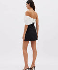 Rachel Gilbert Kace Mini Dress Black/White Size 3/AU 12 - 12 / Multi - Dresses