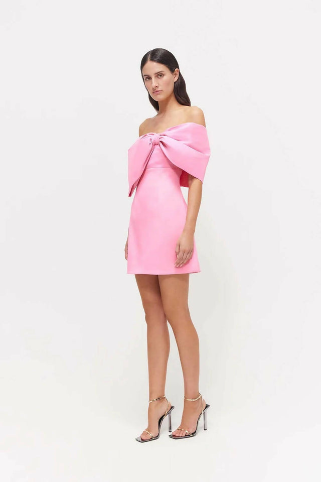 Rachel Gilbert Kace Mini Dress - 14 / Pink - Dresses
