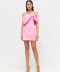 Rachel Gilbert Kace Mini - Pink Dress - 8 / Pink - Dresses