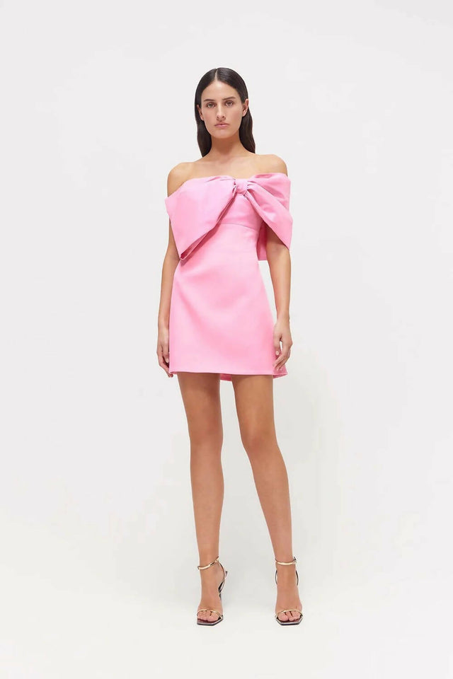 Rachel Gilbert Kace Mini - Pink Dress - 8 / Pink - Dresses