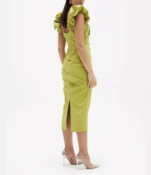 Rachel Gilbert Kalina Dress Green 6/AU18 - 18 / Green - Dresses
