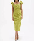 Rachel Gilbert Kalina Dress Green 6/AU18 - 18 / Green - Dresses