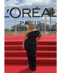 Rachel Gilbert Kat Gown Black - 14 / Black - Dresses