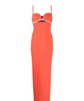 Rachel Gilbert Kyra Gown Flame Orange - 14 / Orange - Dresses