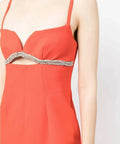 Rachel Gilbert Kyra Gown Flame Orange - 14 / Orange - Dresses