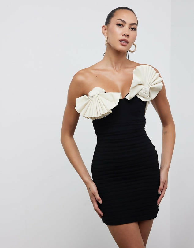 Rachel Gilbert Lavina Mini Dress - 6 / Multi - Dresses