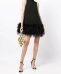 Rachel Gilbert Linc Mini Dress Black - Dresses