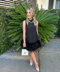 Rachel Gilbert Linc Mini Dress Black - Dresses