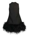 Rachel Gilbert Linc Mini Dress Black - Dresses