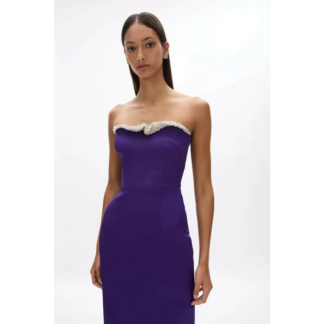 Rachel Gilbert Lorna Dress Purple Size 6 & 10 - 6 / Purple - Dresses