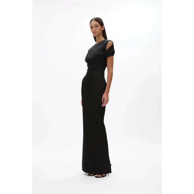 Rachel Gilbert Lorna Gown - 8 / Black - Dresses