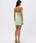 Rachel Gilbert Lucie Mini Dress - 8 / Green - Dresses