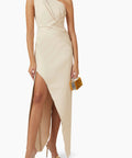 Rachel Gilbert Luna Gown - 10 / Beige - Dresses