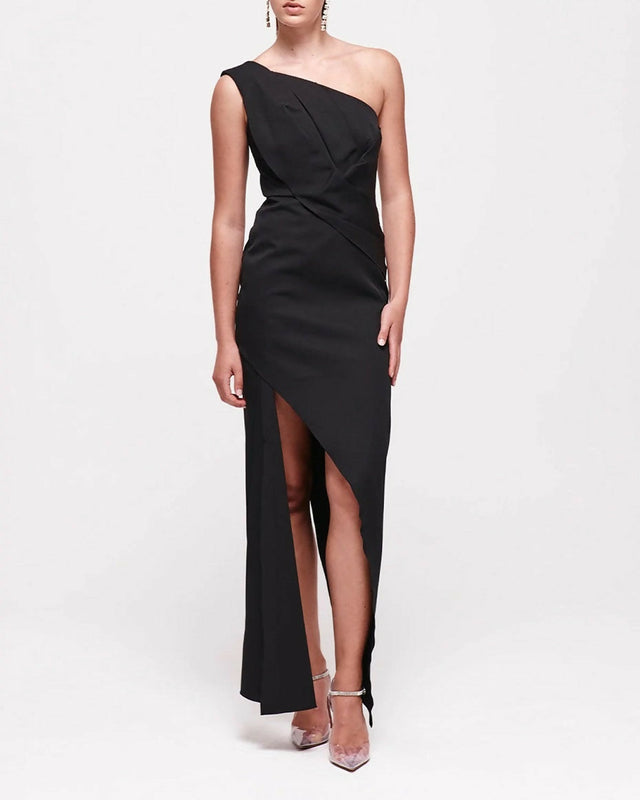 Rachel Gilbert Luna Gown In Black Size 3 / AU 12 - 12 / Black - Dresses