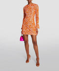 Rachel Gilbert Lupita Mini Dress - 14 / Multi - Dresses