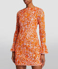 Rachel Gilbert Lupita Mini Dress - 14 / Multi - Dresses