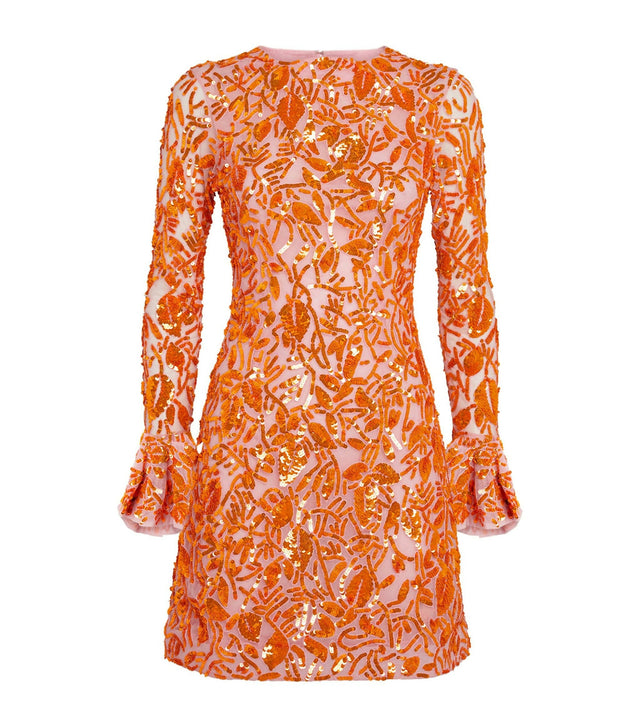 Rachel Gilbert Lupita Mini Dress - 14 / Multi - Dresses