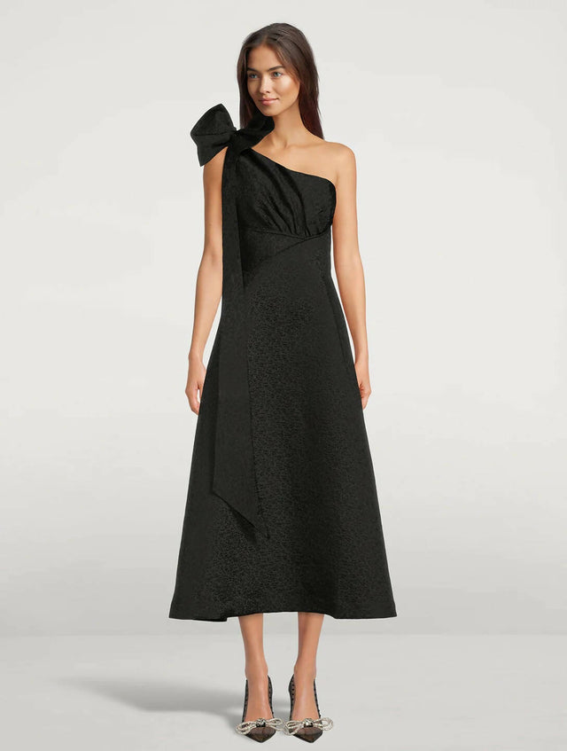 Rachel Gilbert Malea Dress Size 8 - 8 / Black - Dresses
