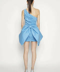 Rachel Gilbert Marco Mini Dress - 12 / Blue - Dresses