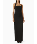 Rachel Gilbert Maria Haltereck Gown Dress Crepe Black Size 1 / AU 8 - 8 / Black - Dresses