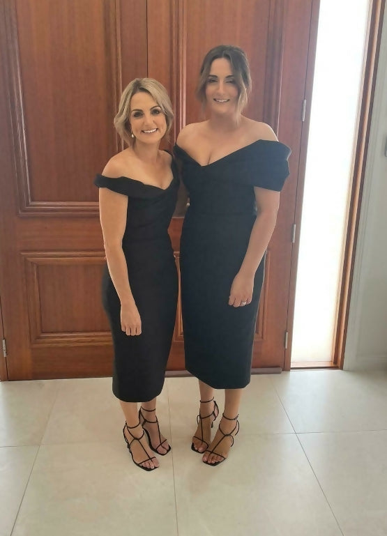 Rachel Gilbert Matteo Dress - 18 / Black - Dresses