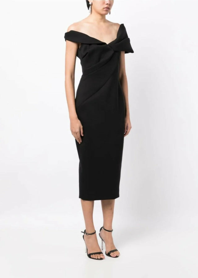 Rachel Gilbert Matteo Dress - 18 / Black - Dresses