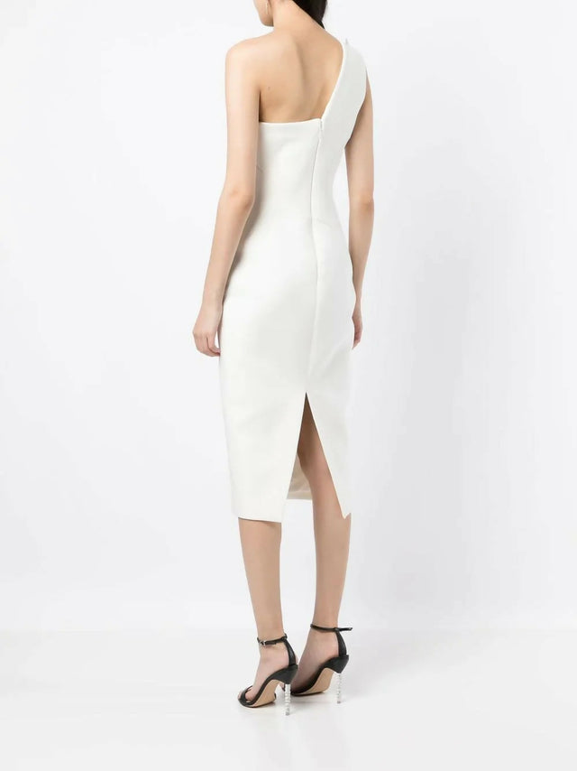 Rachel Gilbert Mishe Midi Dress - 10 / White - Dresses