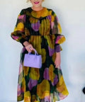 Rachel Gilbert Nico Dress - 14 / Multi - Dresses