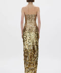 Rachel Gilbert Remy Gown in Gold - Dresses