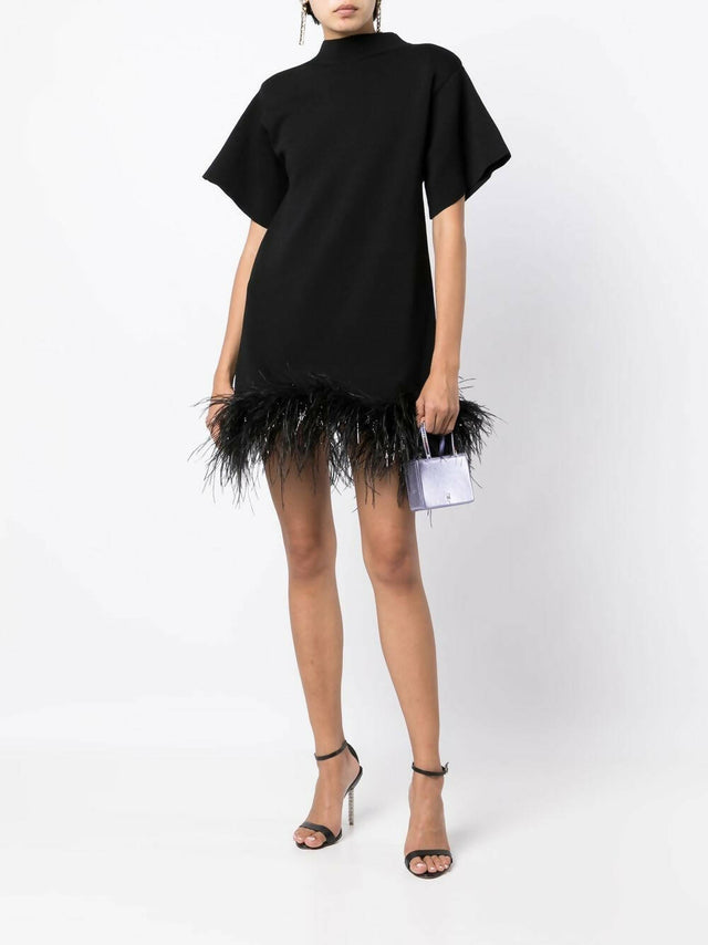 Rachel Gilbert Rita Mini Dress Black - Dresses