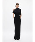Rachel Gilbert Rowana Gown - 12 / Black - Dresses