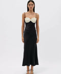 Rachel Gilbert Ryder Dress - Black/Ivory - 8 / Multi - Dresses