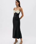 Rachel Gilbert Ryder Dress - Black/Ivory - 8 / Multi - Dresses