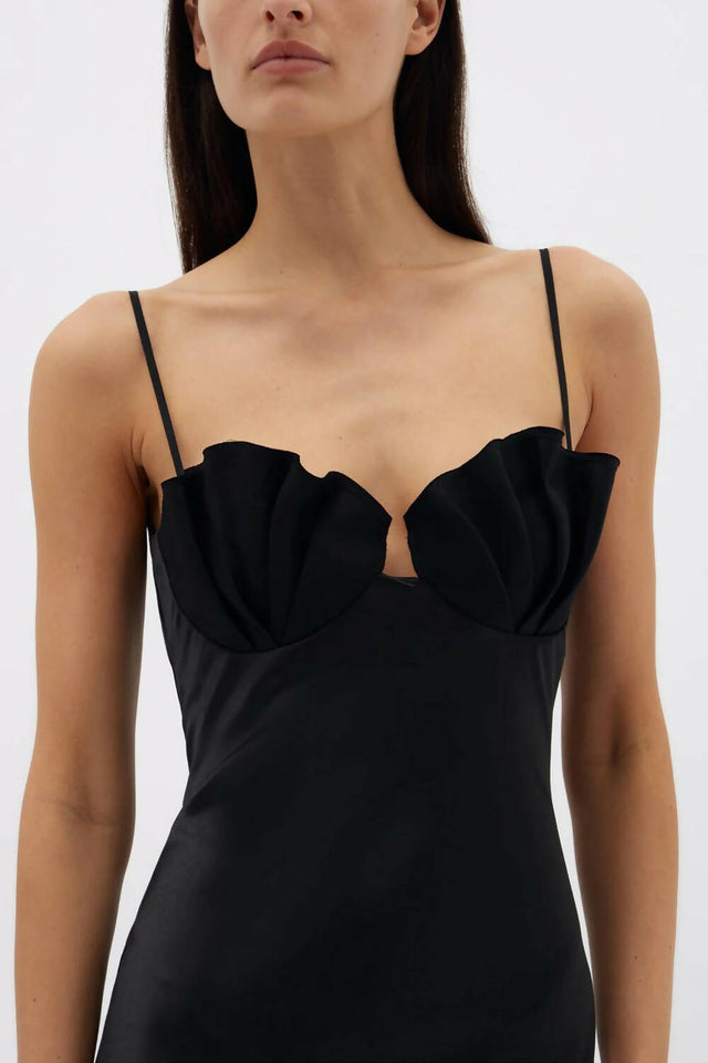 Rachel Gilbert Ryder Gown - 8 / Black - Dresses
