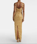 Rachel Gilbert Sadie Gown Gold