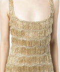 Rachel Gilbert Sadie Gown Gold