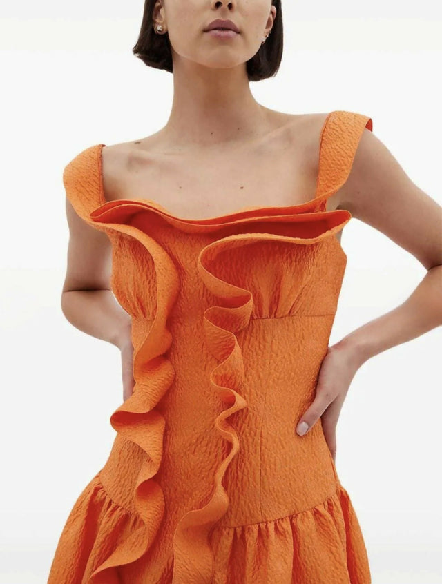 Rachel Gilbert Sana Dress Ember 2/AU10 - 10 / Orange - Dresses