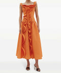 Rachel Gilbert Sana Dress Ember 2/AU10 - 10 / Orange - Dresses