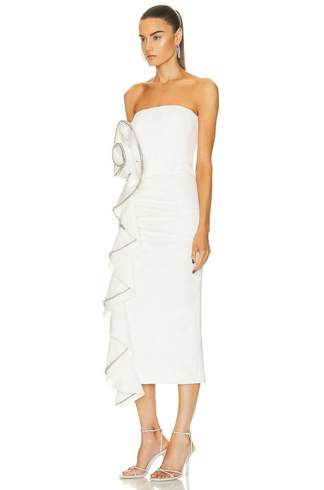 Rachel Gilbert Santiago Dress White Size AU 10 - 10 / White - Dresses