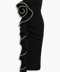 Rachel Gilbert Santiago Midi Dress Black Size 2 / AU 10 - 10 / Black - Dresses