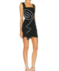 Rachel Gilbert Santiago Mini Dress Black - 12 / Black - Dresses