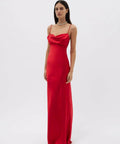 Rachel Gilbert Skyla Gown in Cherry Size 8 - 8 / Red - Dresses