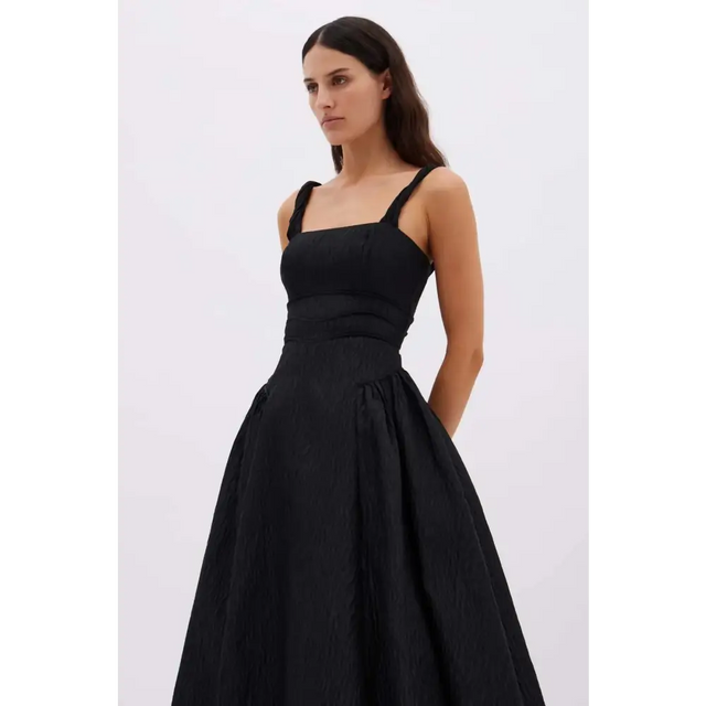 RachelGilbertSophyStrapDressBlack3