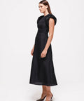 Rachel Gilbert Sophy Midi Dress in Black Size AU 12 - 12 / Black - Dresses