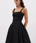 RachelGilbertSophyStrapDressBlack3