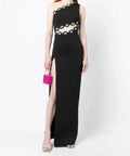 Rachel Gilbert - Rachel Gilbert Stella Gown Black Size AU 8