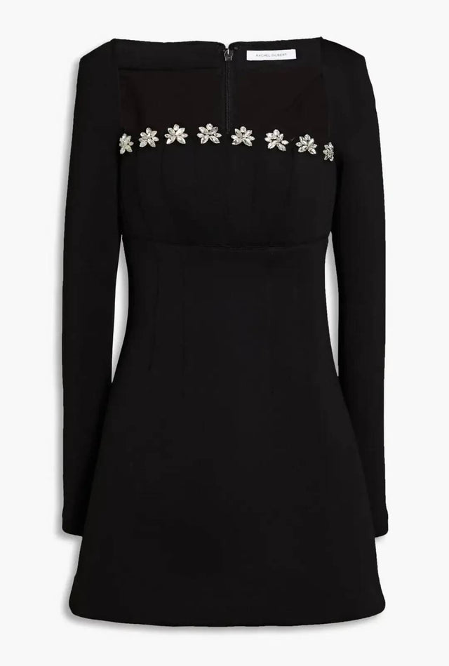 Rachel Gilbert Stella Mini Black Dress - Dresses