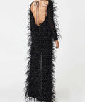 Rachel Gilbert Storm Gown Size 3/AU12 - 12 / Black - Dresses